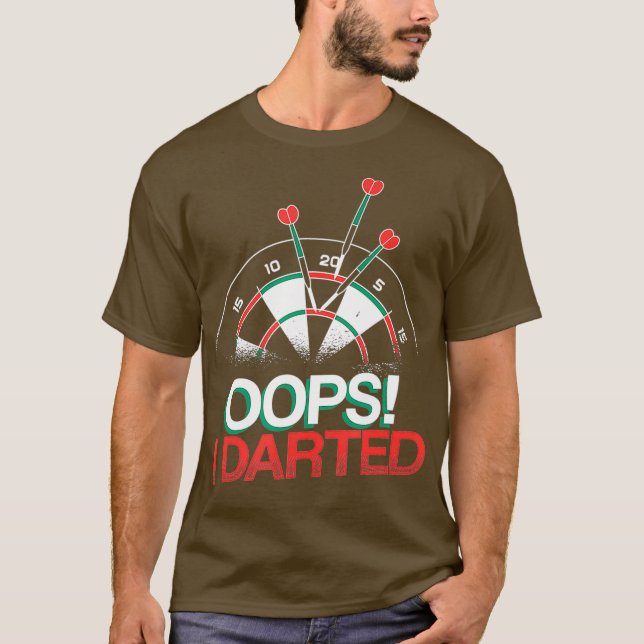 Camiseta Oops I Darny Dart Player (Anverso)