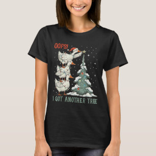 Camiseta Oops I Got Otro Árbol Merry Goosemas Silly Goose