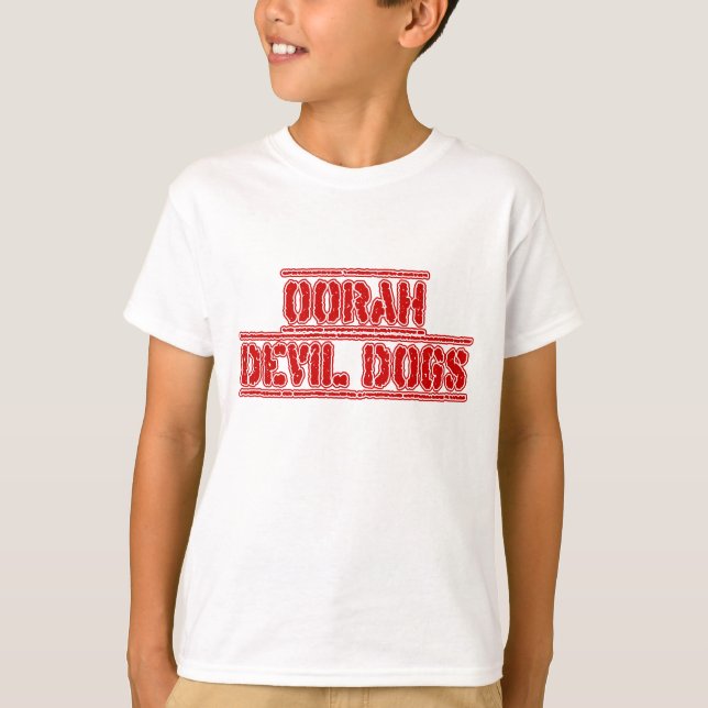 Camiseta Oorah Devil Dogs (Anverso)
