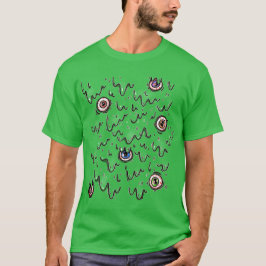Camiseta Oozing Eyeball Monstruo