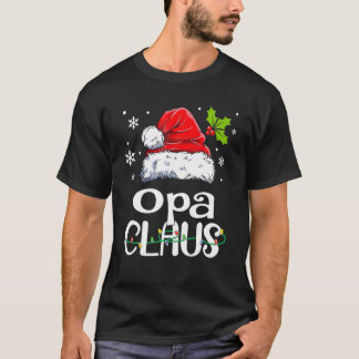 Camiseta Opa Claus Funny Abuela Navidades de Santa Pajamas 