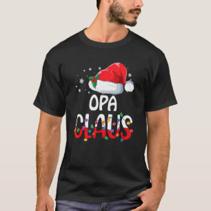 Camiseta Opa Claus Navidades Pajama Familia Matando Navidad