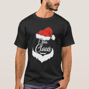 Camiseta Opa Claus Navidades Pajamas Santa Costume