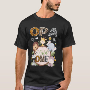 Camiseta Opa Del Salvaje Ani De La Selva Safari De Primer C