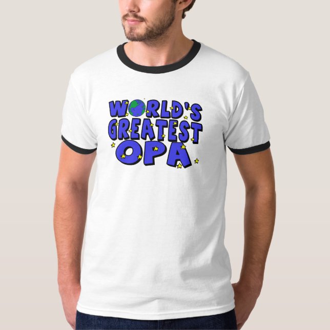 Camiseta Opa más grande del mundo (Anverso)