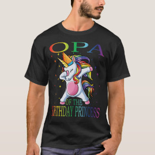 Camiseta OPA of the Birthday Princess Unicorn