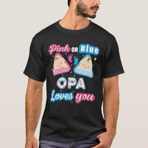 Camiseta Opa Rosa O Azul Te Ama El Género Revelar El Fanáti