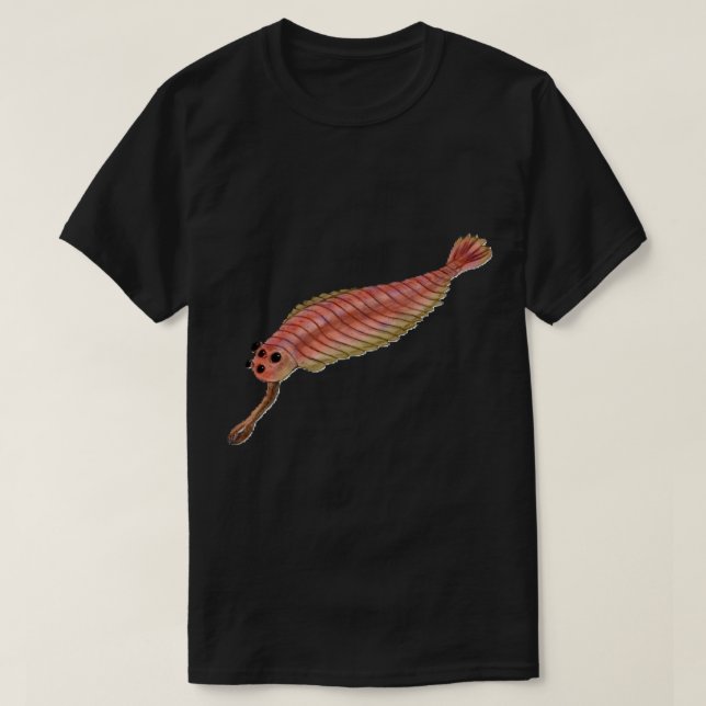 Camiseta Opabinia regalis Pegatina.png (Diseño del anverso)