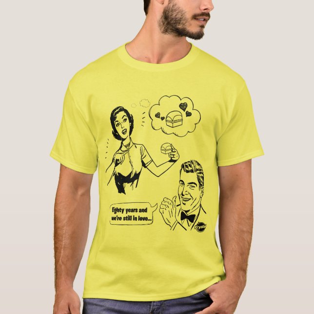 Camiseta Opción de Krystal - 80 años de amor (Anverso)