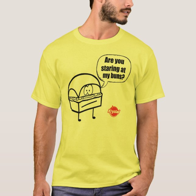 Camiseta Opción de Krystal - mirada fija del bollo (Anverso)