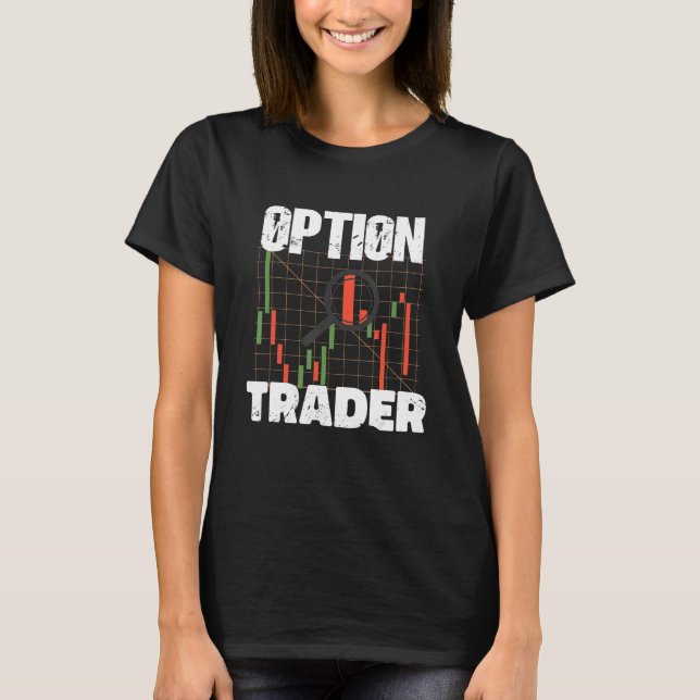 Camiseta Opciones del inversor en el mercado de valores de  (Anverso)