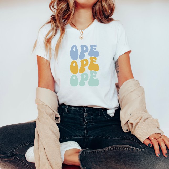 Camiseta Ope Midwestern Shirt (OPE, Midwestern Slang, Midwest Vibes, Regional Humor, Polite Midwesterner, Casual Style, Heartland P)