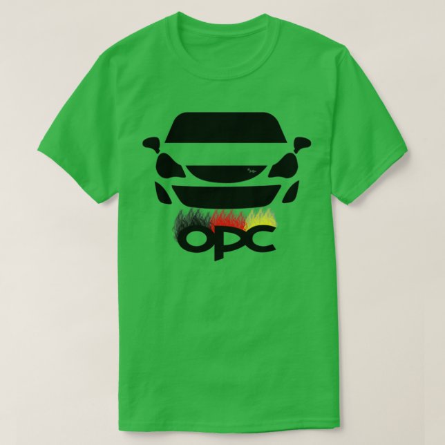 Camiseta Opel (Diseño del anverso)