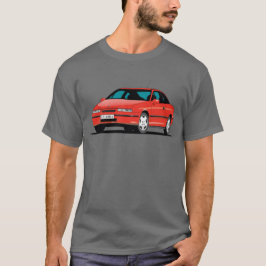 Camiseta Opel Calibra rojo