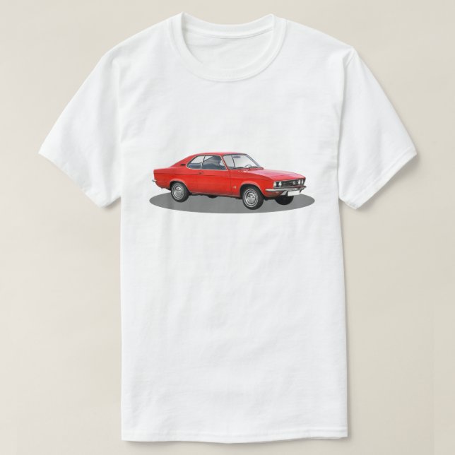 Camiseta Opel manta A (Diseño del anverso)