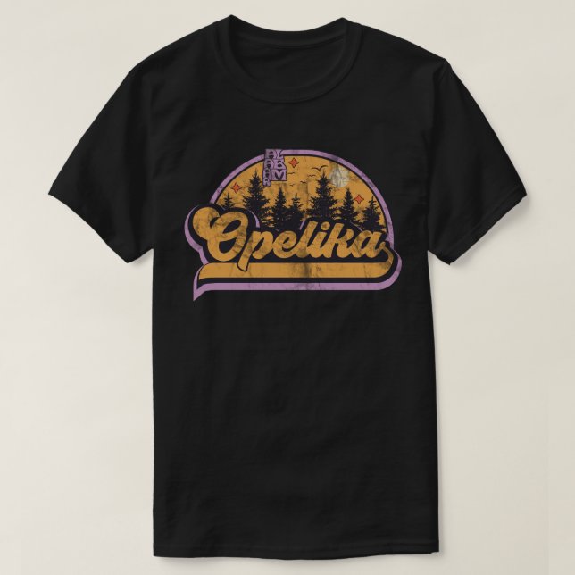 Camiseta Opelika, Alabama (Diseño del anverso)