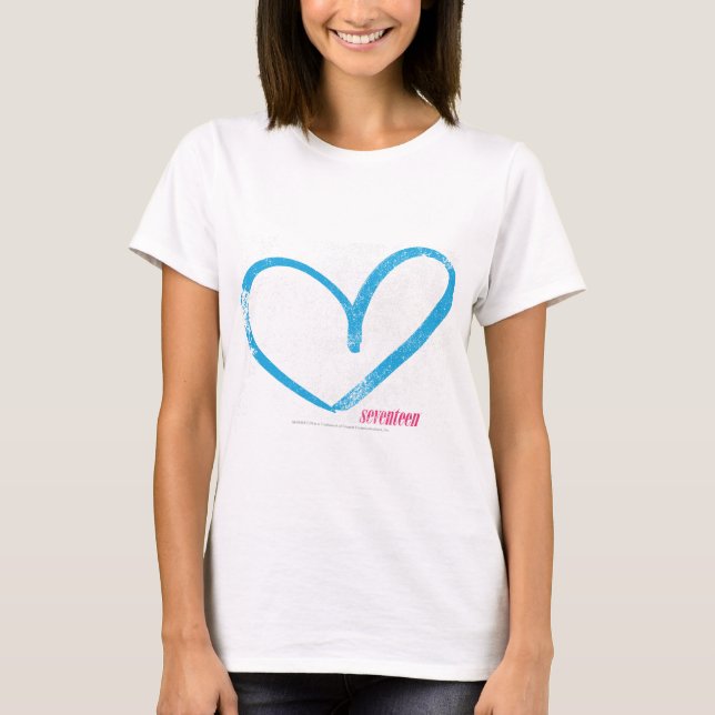 Camiseta Open Heart Aqua (Anverso)