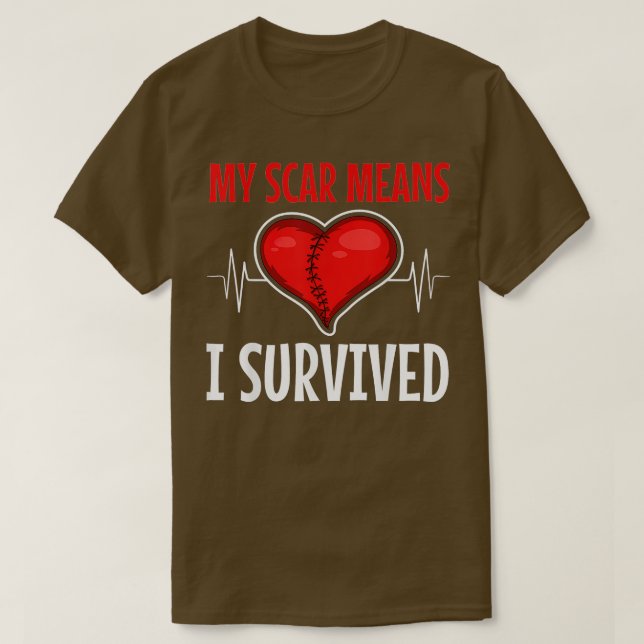 Camiseta Open Heart Surgery Coronary Bypass Artery Stent Pa (Diseño del anverso)