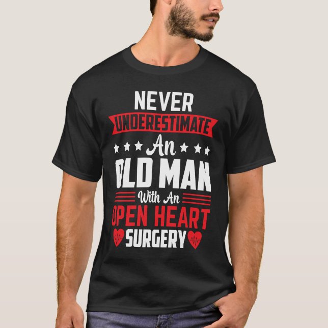 Camiseta Open Heart Surgery Survivor  Coronary Artery Heart (Anverso)