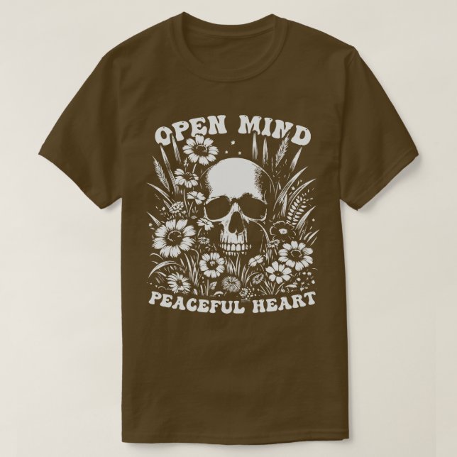 Camiseta Open Mind Peaceful Heart 2 (Diseño del anverso)