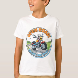 Camiseta Open Road! Enjoy The Ride!