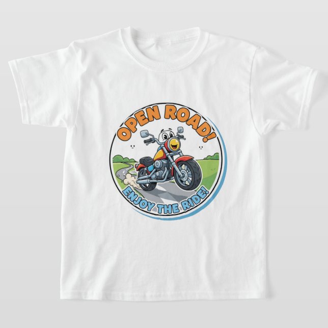 Camiseta Open Road! Enjoy The Ride! (Distribución)