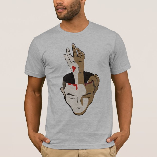 Camiseta open your head (Anverso)