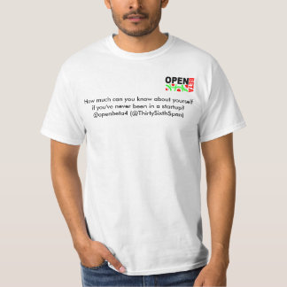 Camiseta openbeta4, cuánto puede usted saber sobre sí