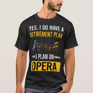 Camiseta Ópera de jubilación