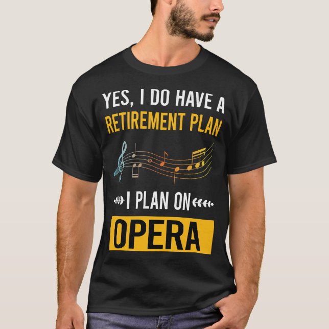 Camiseta Ópera de jubilación (Anverso)