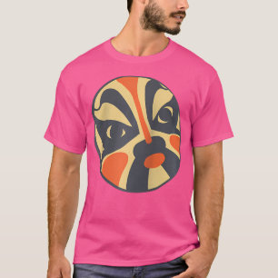 Camiseta Ópera De Pekín China Máscara Facial Peking Lianpu