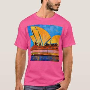 Camiseta Ópera de Sidney Amo el ícono cultural de Australia