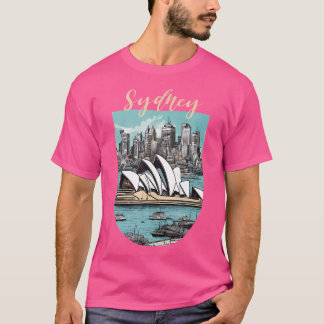 Camiseta Ópera de Sídney Australia