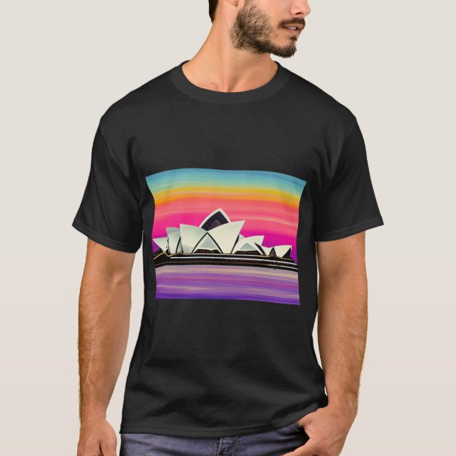 Camiseta Ópera de Sídney Australia (Anverso)