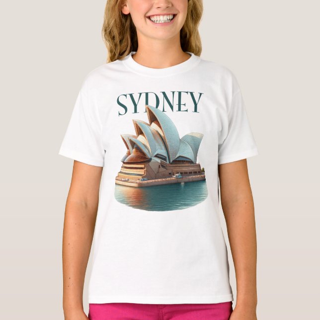 Camiseta Ópera de Sídney Australia (Anverso)
