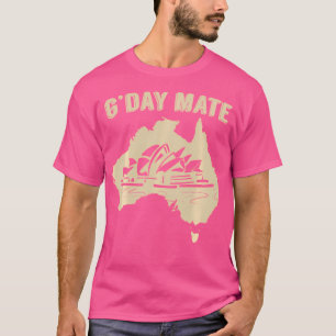Camiseta Ópera de Sídney G'Day Mate Gday Australiano Aussie
