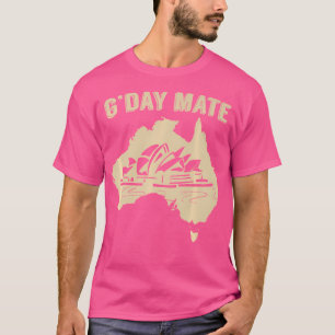 Camiseta Ópera de Sídney G'Day Mate Gday Australiano Aussie