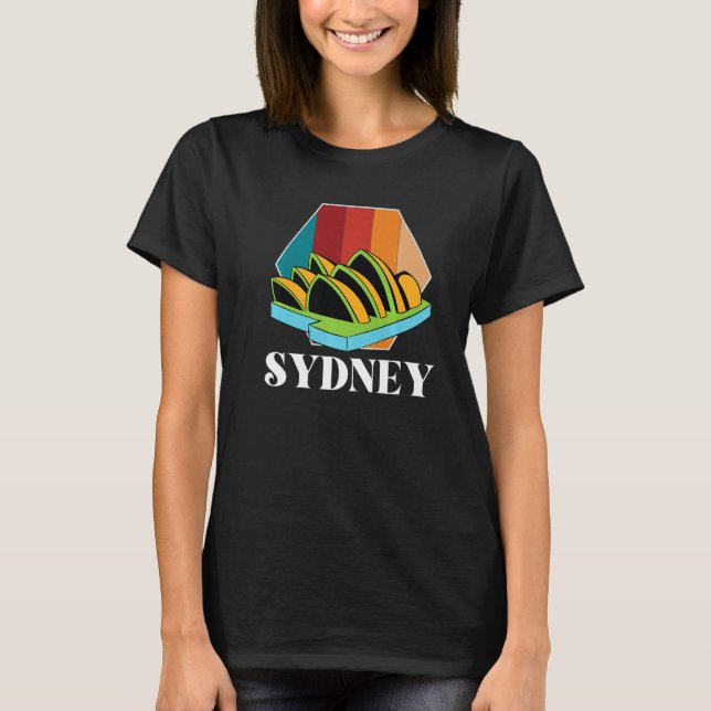 Camiseta Ópera De Sydney Desde El Puerto De Australia (Anverso)