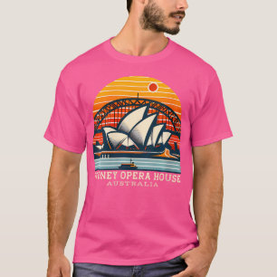 Camiseta Ópera de Sydney para mujeres Memorial de Australia