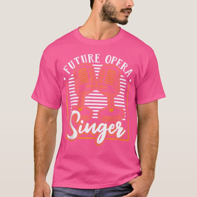 Camiseta Ópera de Teatro de Ópera Tenor (Anverso)