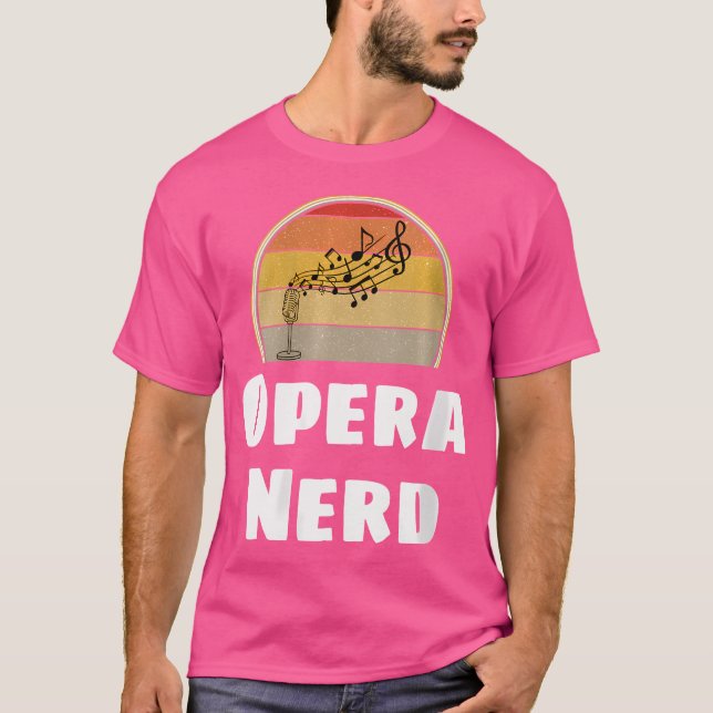 Camiseta Ópera divertida Coro Nerd Acapella Karaoke Sin (Anverso)