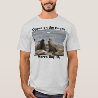 Camiseta Ópera en la playa