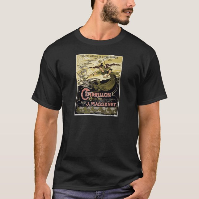 Camiseta Ópera francesa París de Cendrillon Cenicienta del (Anverso)