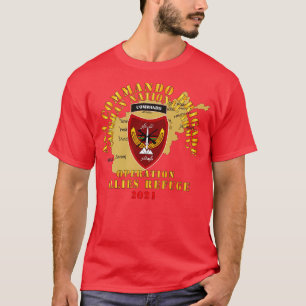 Camiseta Operación Aliados de la Brigada de Comando Afganis