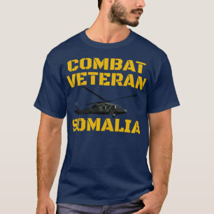 Camiseta Operación de Combate Veterano de Mogadishu Somalia