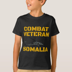 Camiseta Operación de Combate Veterano de Mogadishu Somalia