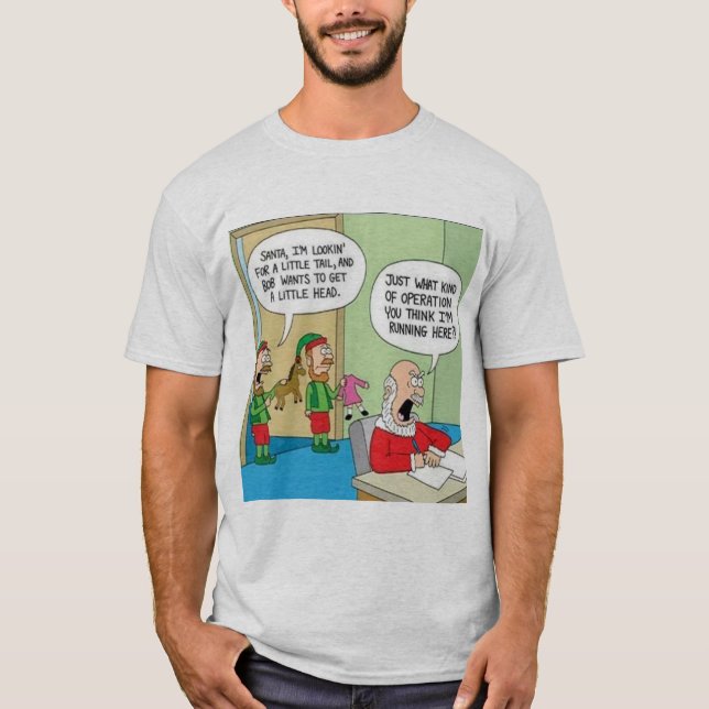 Camiseta Operación del Taller Santa (Anverso)