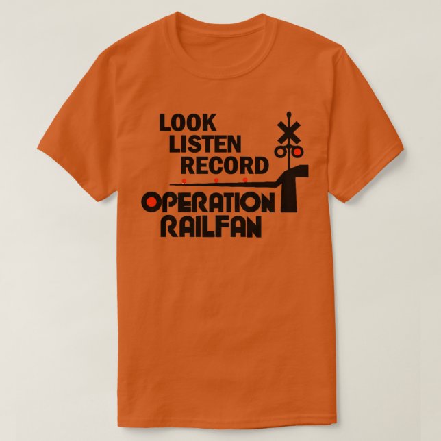 Camiseta Operación Ferrocarril (Diseño del anverso)