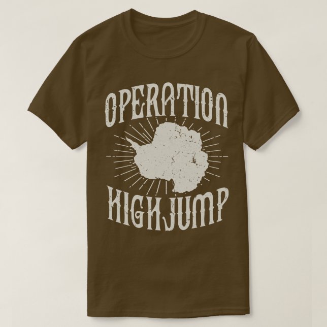 Camiseta Operación High Jump Antárctica (Diseño del anverso)