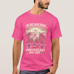 Camiseta Operación Hogar 1944 D-Day 2024 80Th Anni